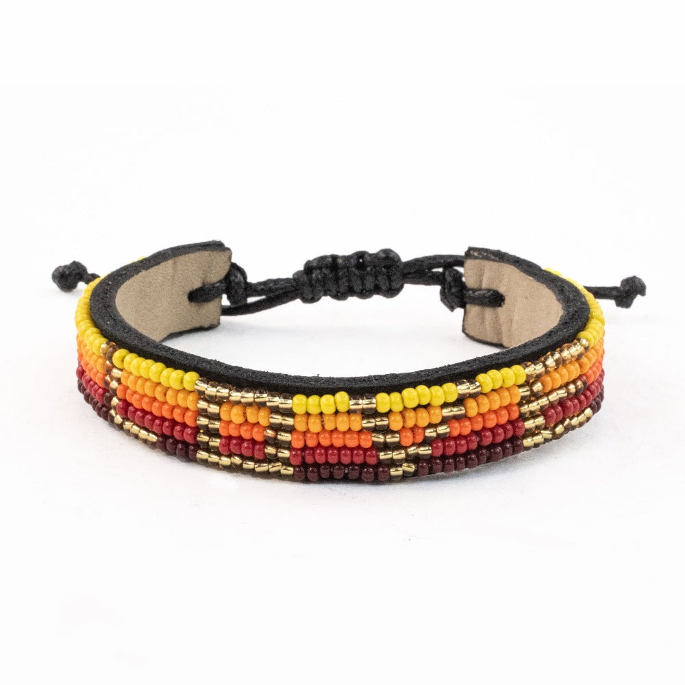 Serengeti Sunset Ombre LOVE Bracelet from Love Is Project