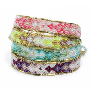 Bundle - Sherbet Friendship Bracelets - Love Is Project