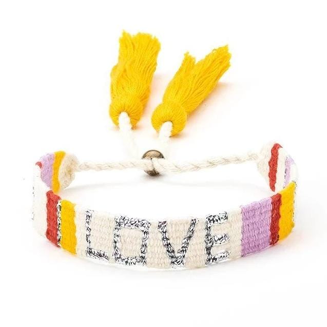 Bundle - Atitlan Sunny LOVE Bracelets (Set of 4) - Love Is Project