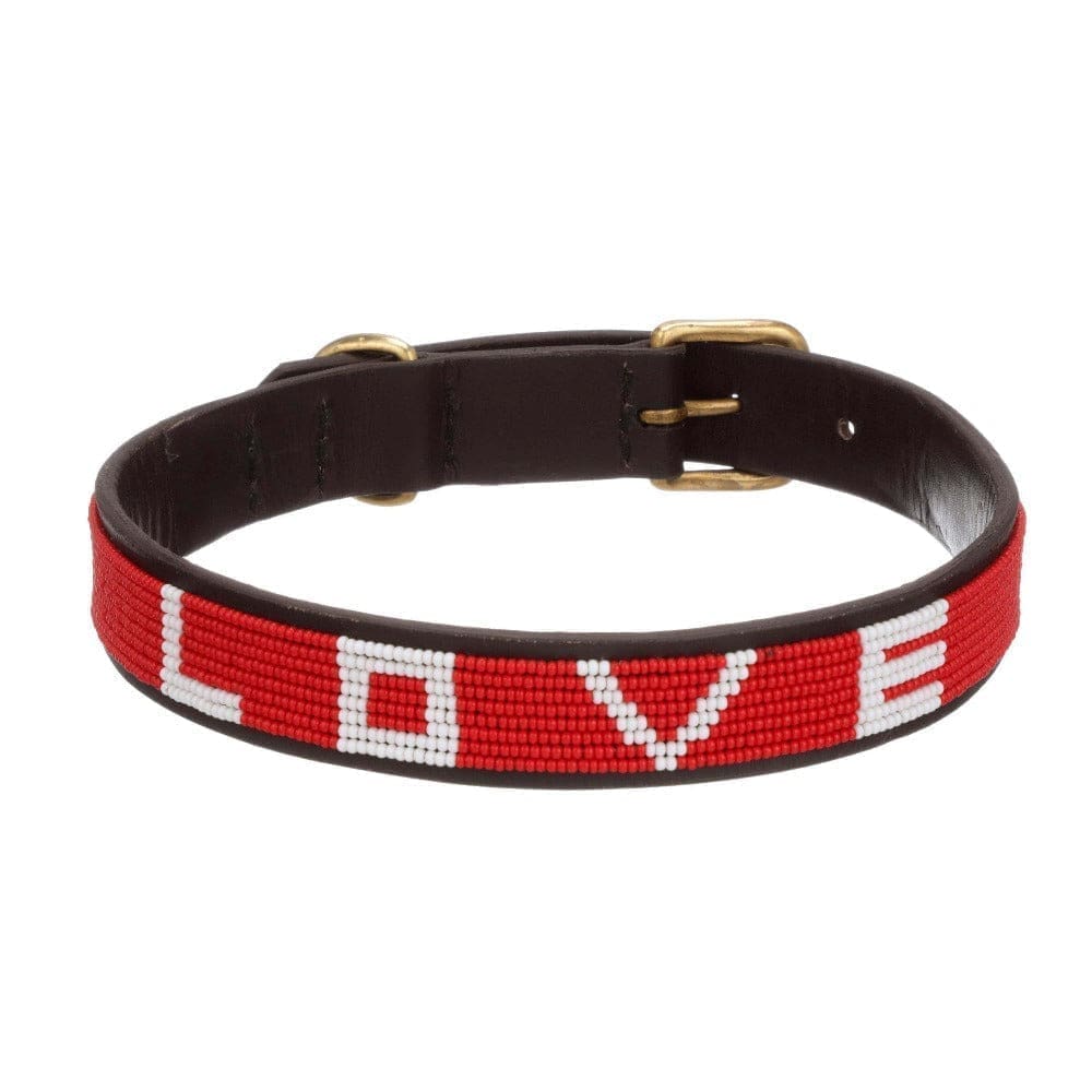 LOVE Pet Collar - Red - Love Is Project