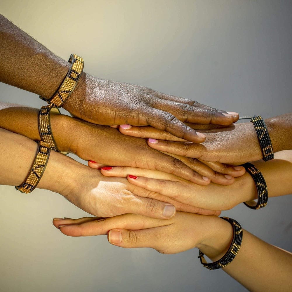 LOVE Bracelet - Gold/Black - Love Is Project