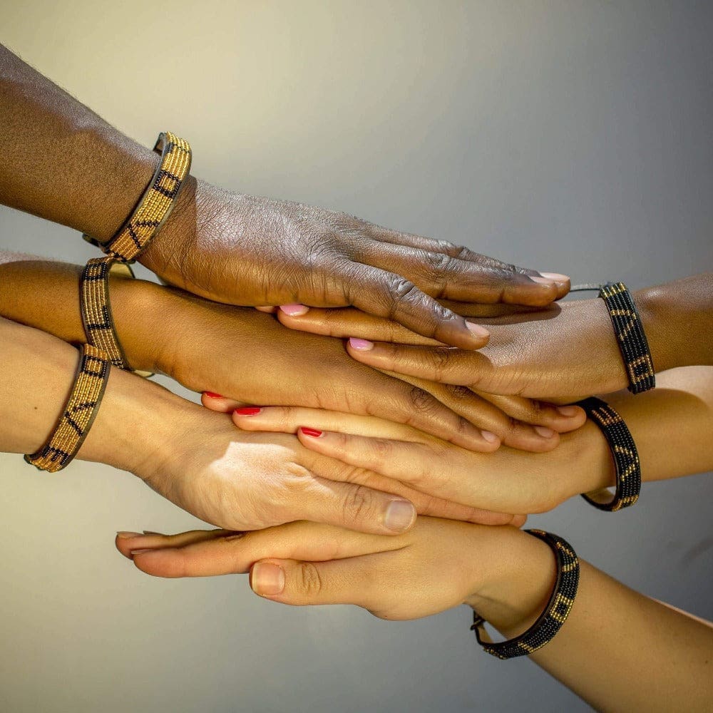 LOVE Bracelet - Black/Gold - Love Is Project