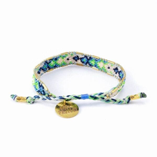 Bali Friendship Bracelet - Lagoon Emerald