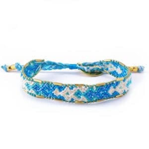 Bali Friendship Bracelet - Ocean Foam - Love Is Project