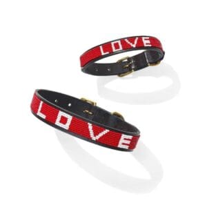 LOVE Pet Collar - Red