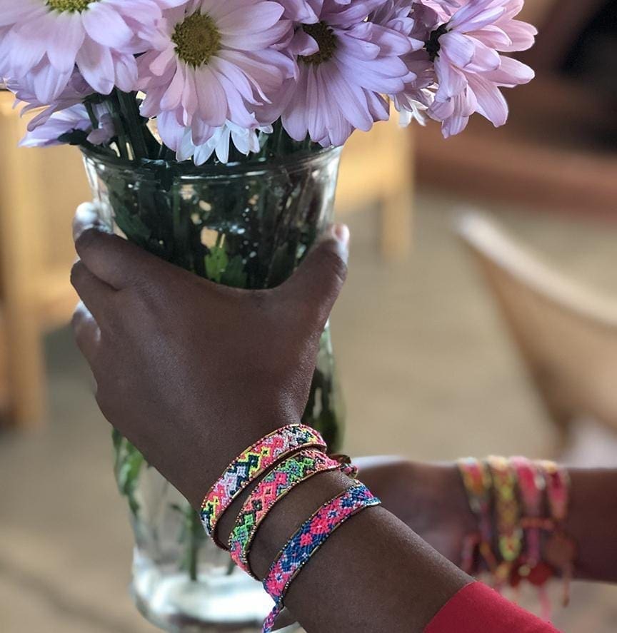Bali Friendship Bracelet - Electric Love - Love Is Project