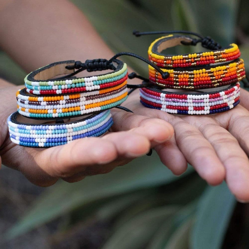Skinny Ombré LOVE Bracelet - Tropic Canopy - Love Is Project