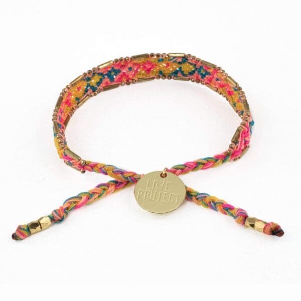 Bali Friendship Bracelet - Jungle Bloom