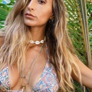 Bali UNITY Beaded Wrap/Necklace - Peach