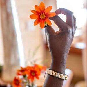 LOVE Bracelet - White/Gold