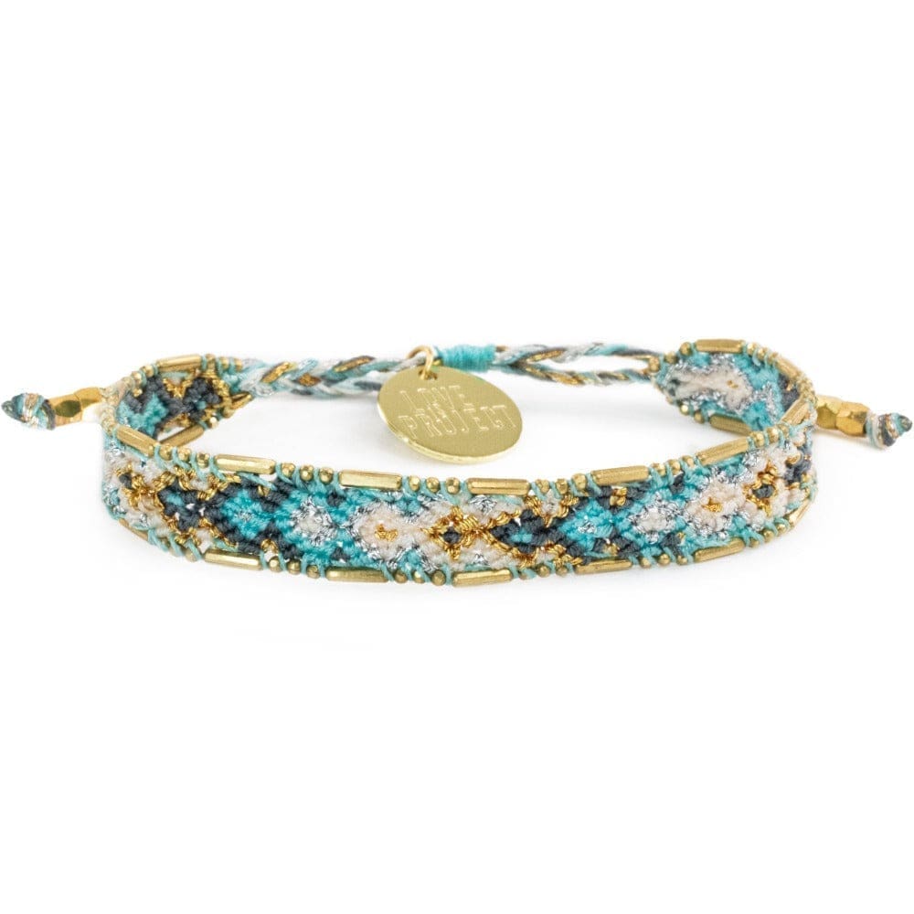 Bali Metallic Friendship Bracelet - Ice Queen