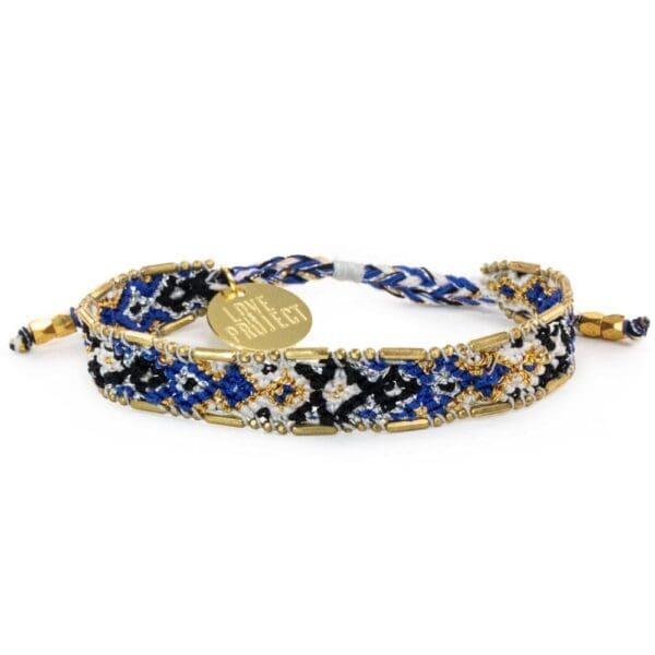 Bali Metallic Friendship Bracelet - Moonlight Sky