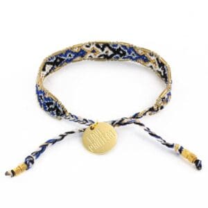 Bali Metallic Friendship Bracelet - Moonlight Sky