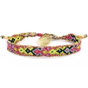 Razzle Dazzle Bali Friendship Bracelet from Love Is Project