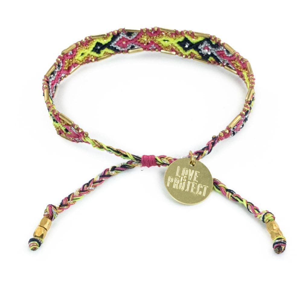 Razzle Dazzle Bali Friendship Bracelet from Love Is Project