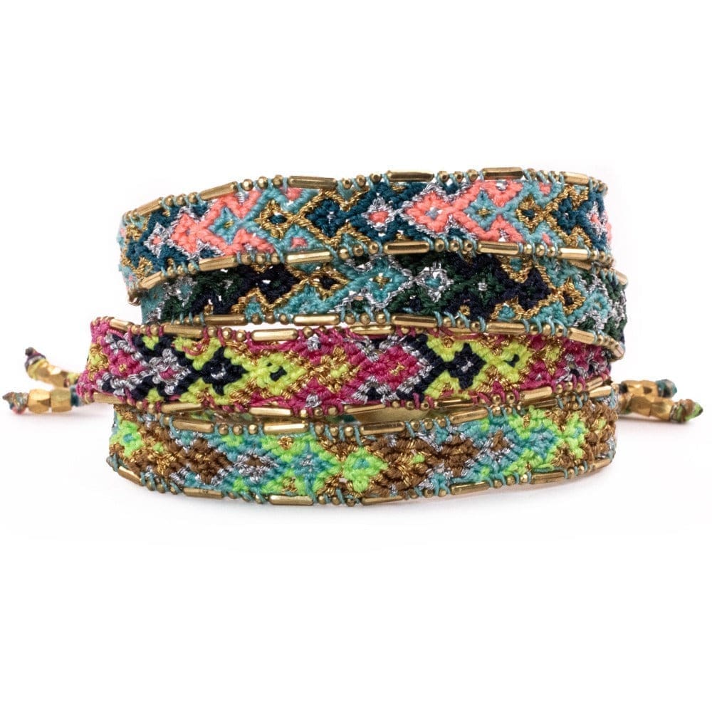 Bundle - Dazzle Metallic Friendship Bracelets