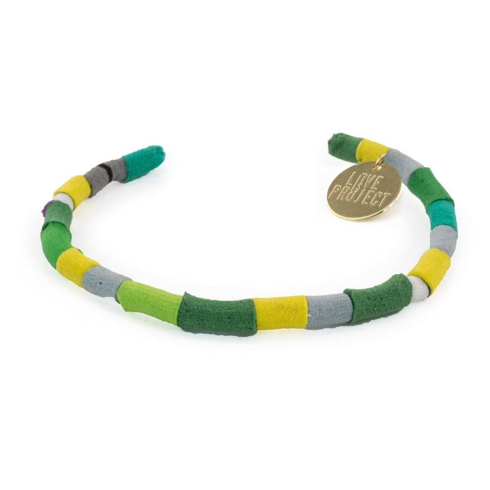 Flip Flop Bracelet - Green Turtle