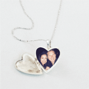 Love Heart Locket Necklace Charm