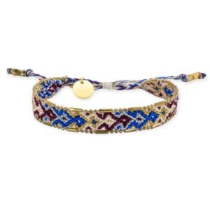 Bali Metallic Friendship Bracelet - Dune Oasis - Love Is Project