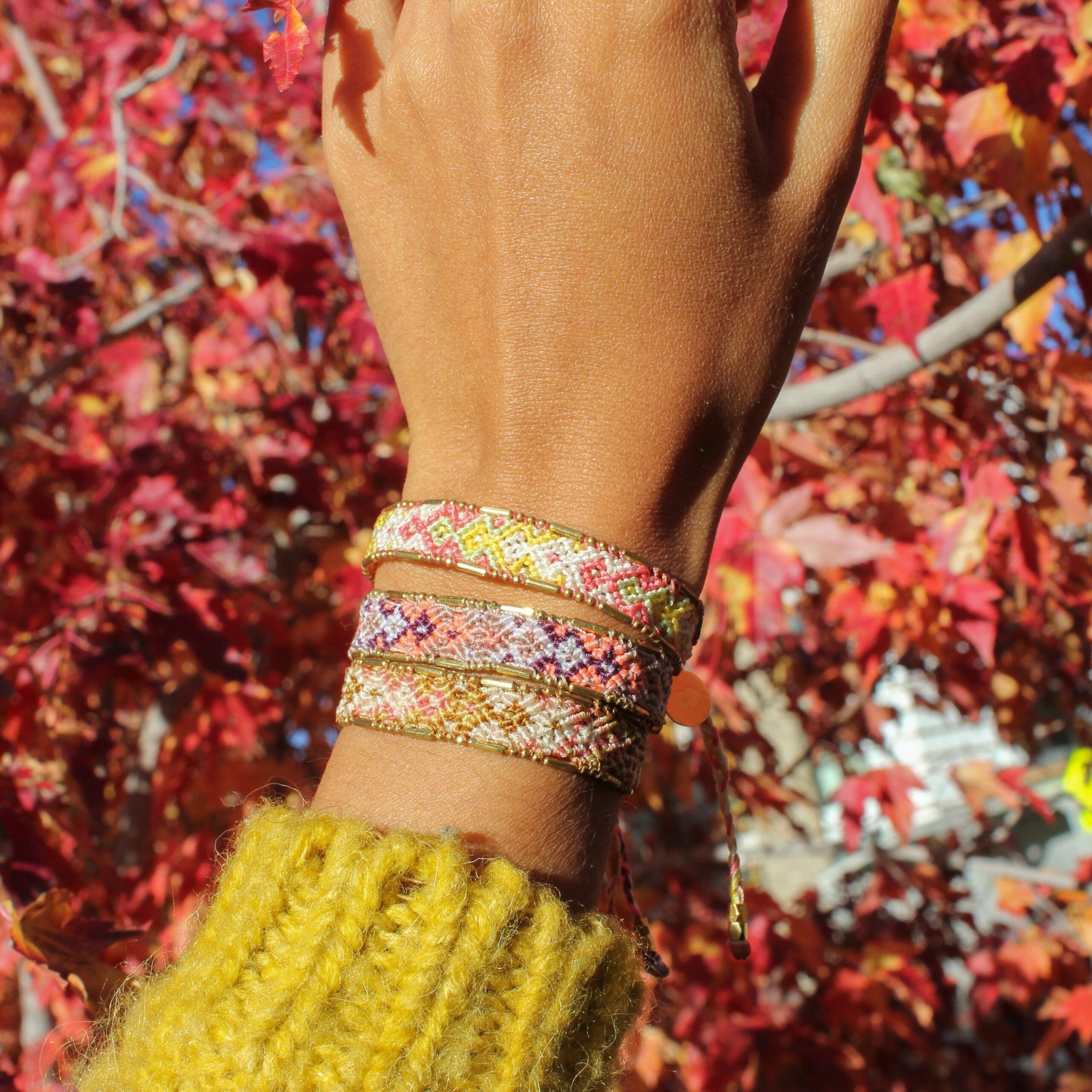 Bali Friendship Bracelet - Sand Swirl - Love Is Project