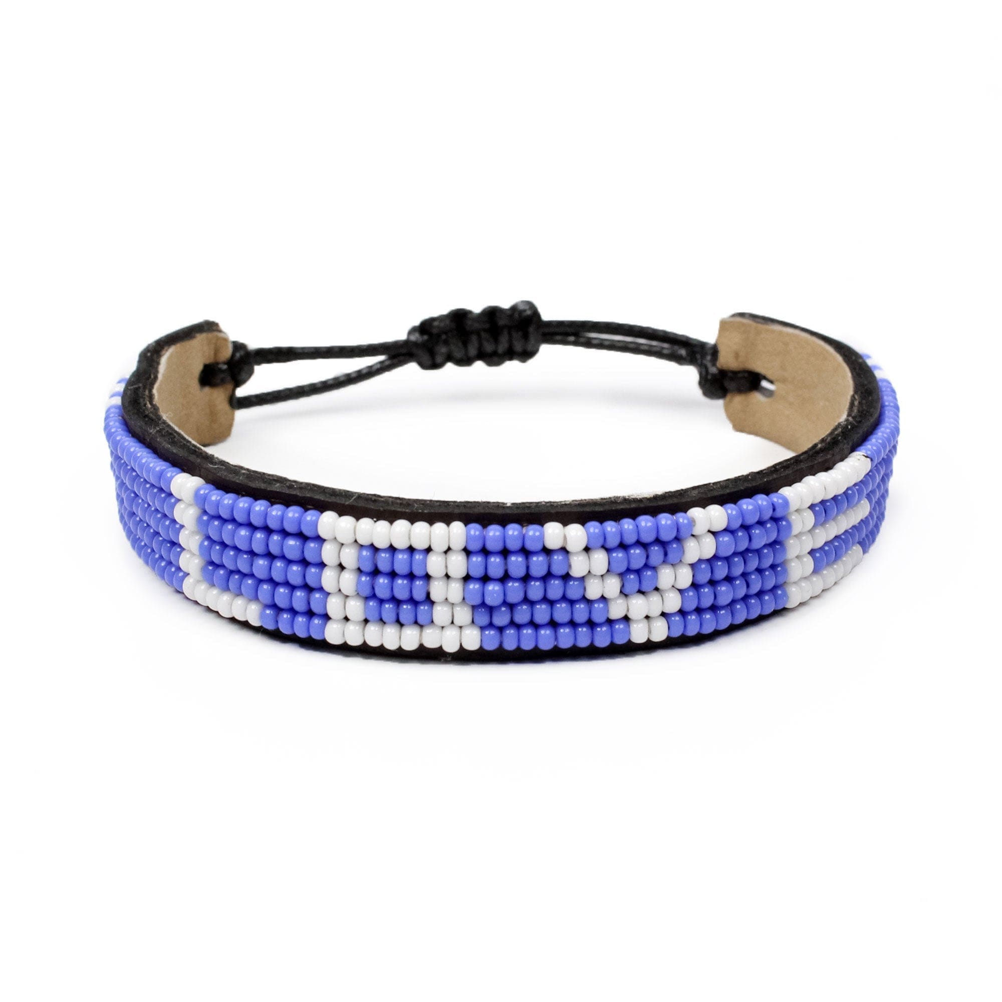 LOVE Bracelet - Royal Blue and White