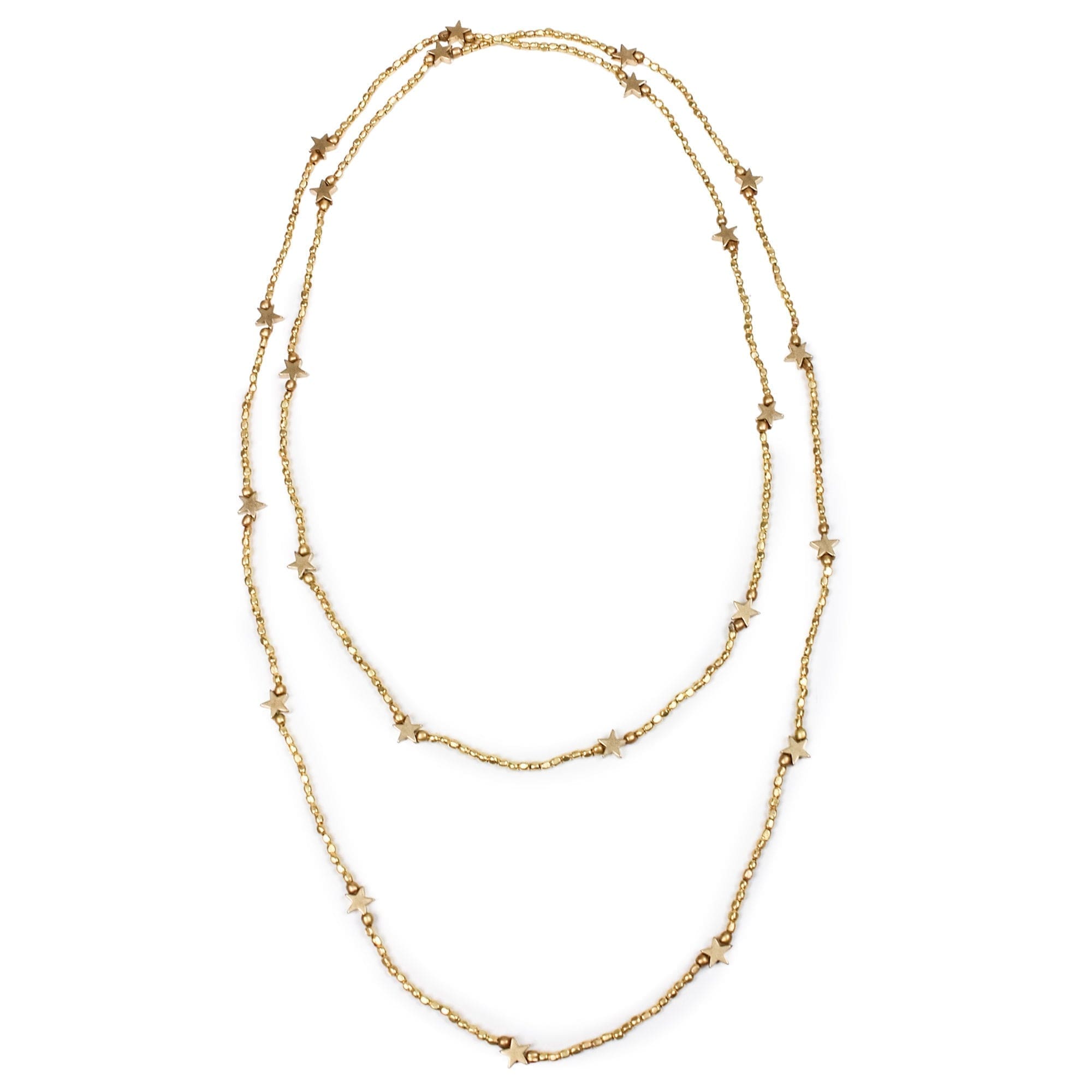 Gia Golden Star Necklace