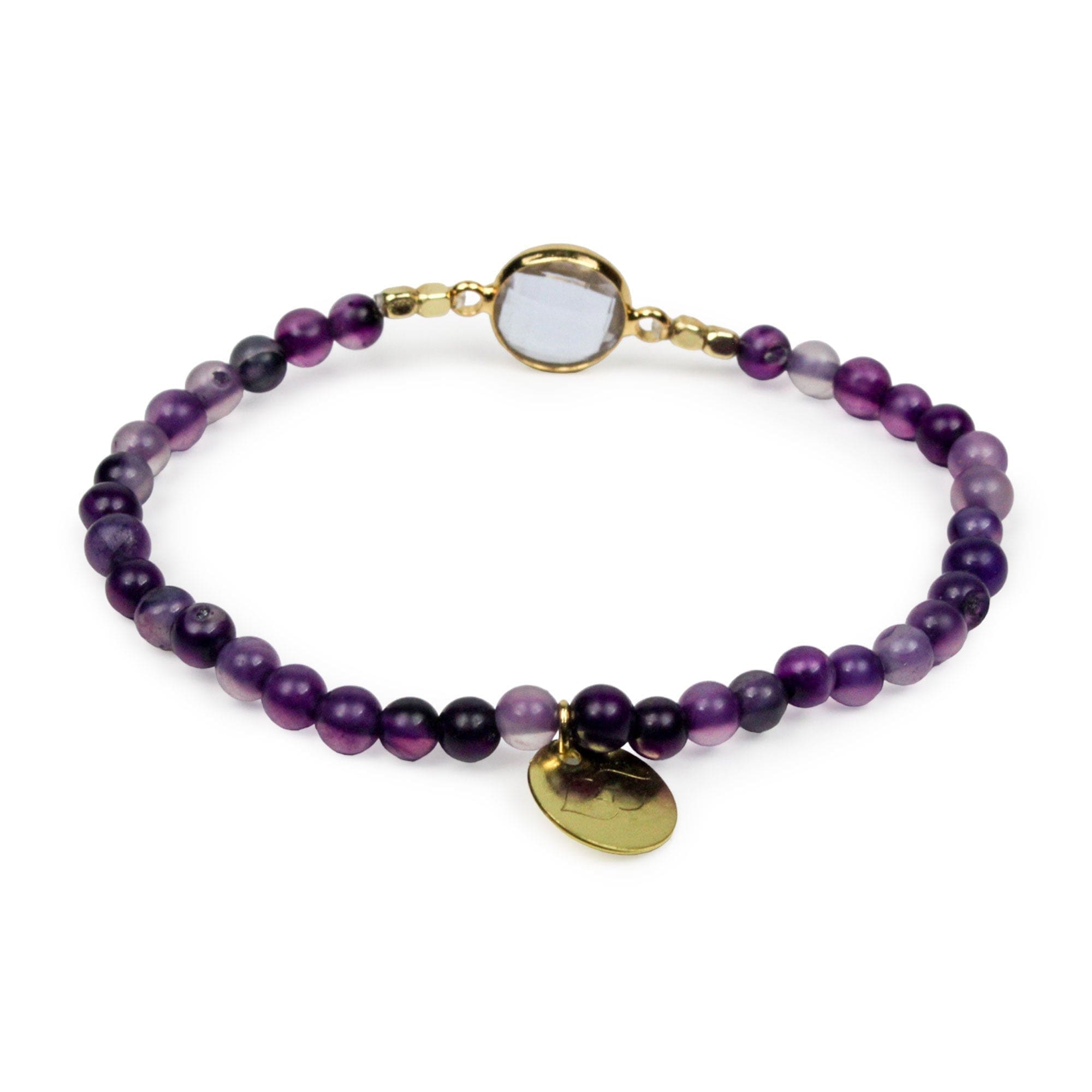 Amethyst Stone Bracelet - Love Is Project