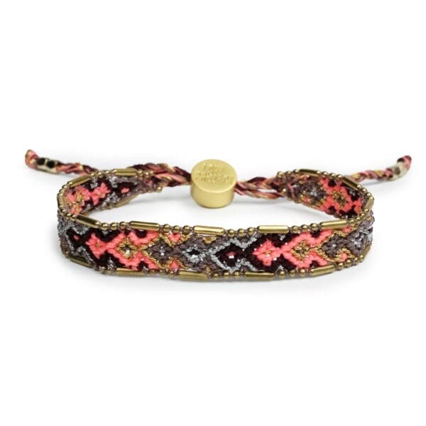 Bali Metallic Friendship Bracelet - Glow Ember