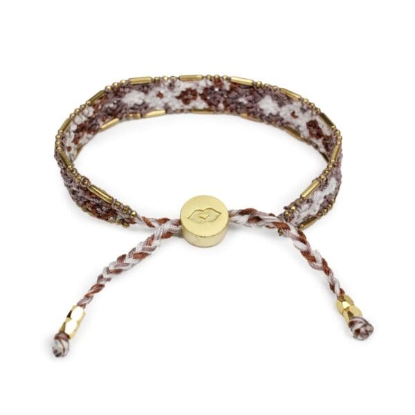 Bali Friendship Bracelet - Dune Brown