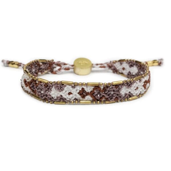 Bali Friendship Bracelet - Dune Brown