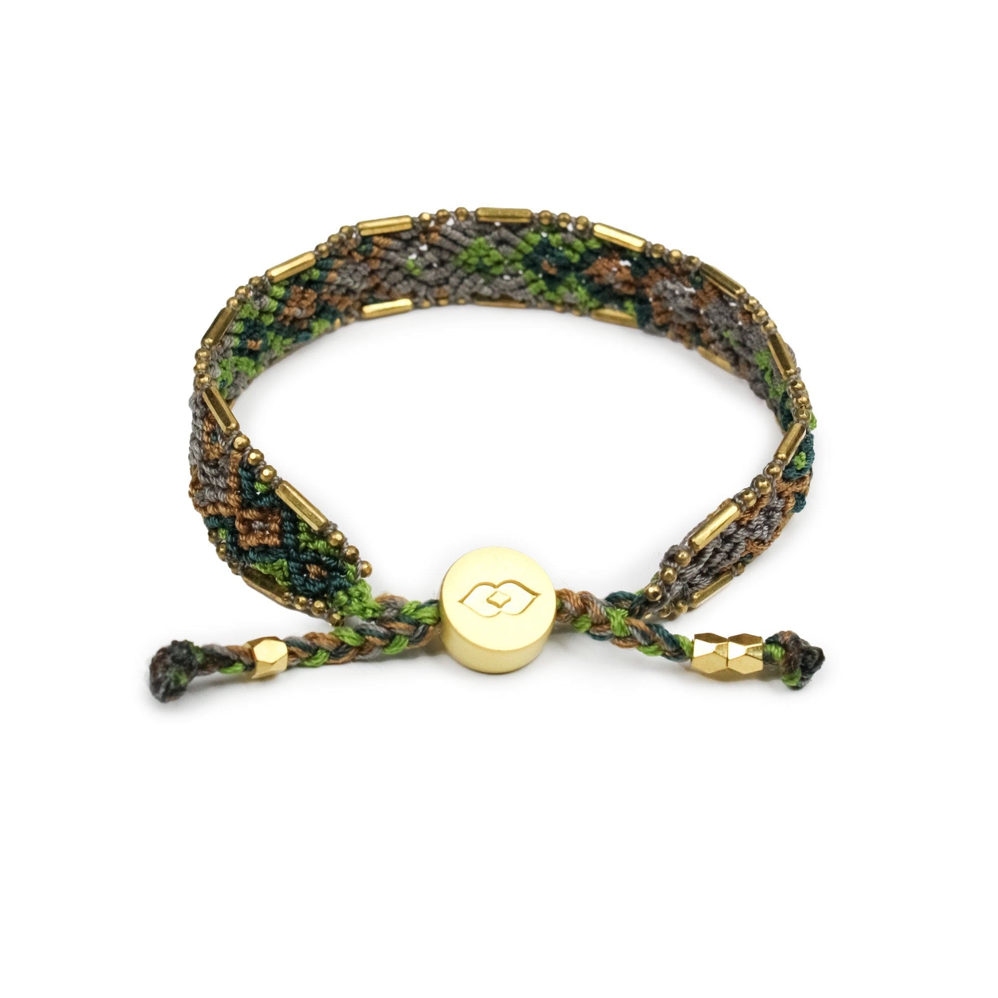 Bali Friendship Bracelet - Olive Camo - Love Is Project