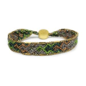 Bali Friendship Bracelet - Olive Camo - Love Is Project